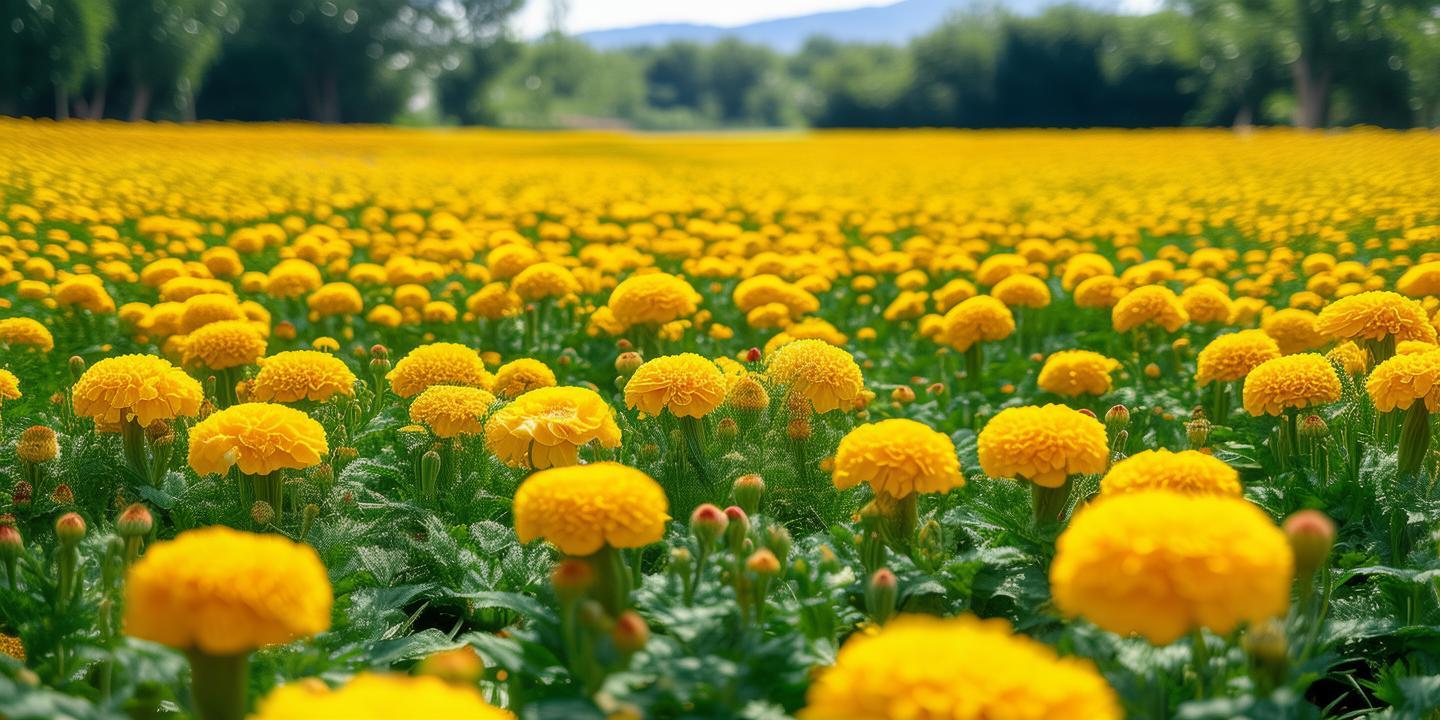 围场金盏菊种植基地崛起,成为京津花卉供应新宠,亩产值突破万元大关